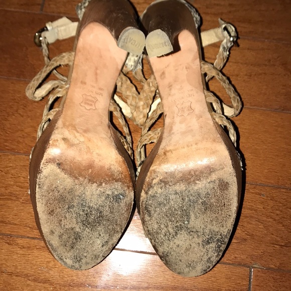 Alexandre Birman Python Sandals Sz 40 - Picture 4 of 5